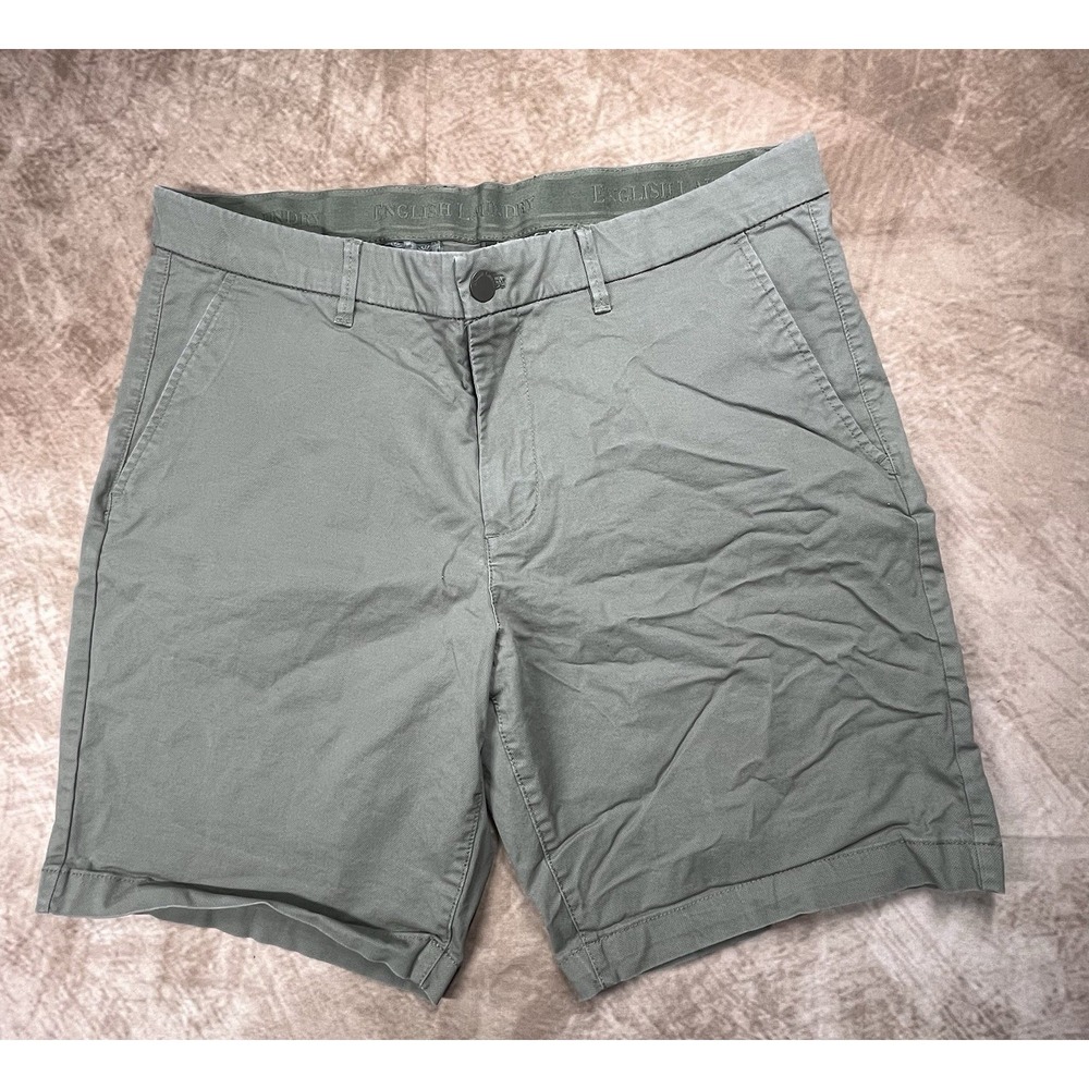 Size 34 Men's Green English Laundry Chino Shorts